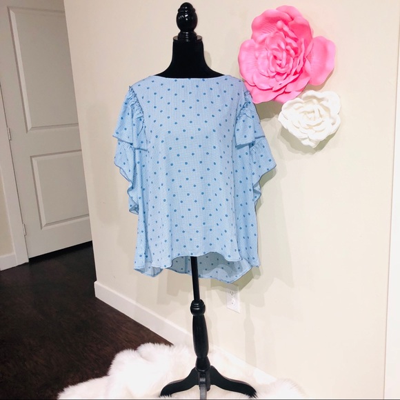 NWT Ruffle Blouse - Picture 4 of 7